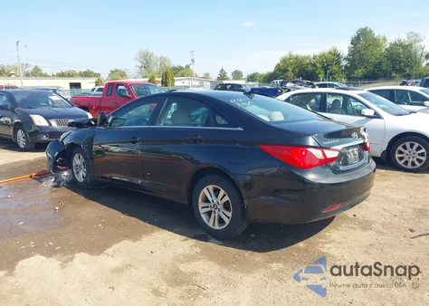 2013 Hyundai Sonata Gls from USA, damaged, VIN 5NPEB4AC7DH531219